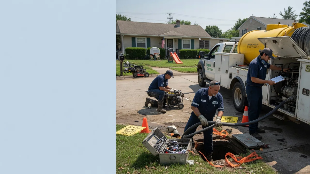 Septic Tank Pumping in Fairmount, GA near me